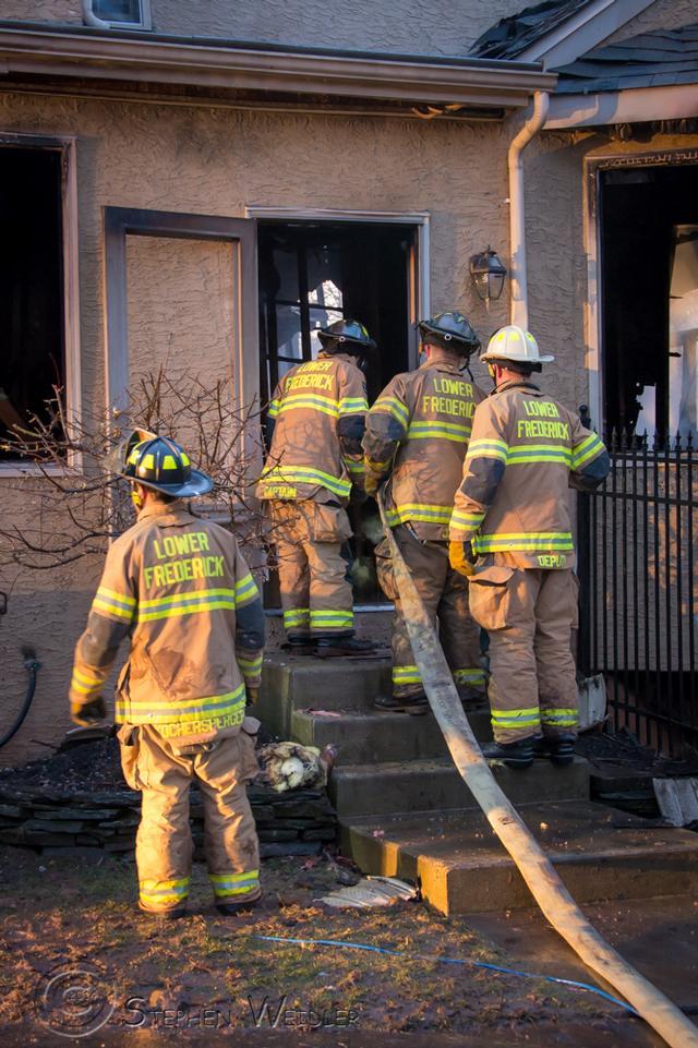 House Fire - James Heckler Rd. - Lower Salford Twp. - 03/16/2014